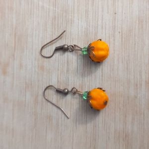 Earring Set Pumpkin Halloween